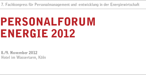 Personalforum Energie 2012